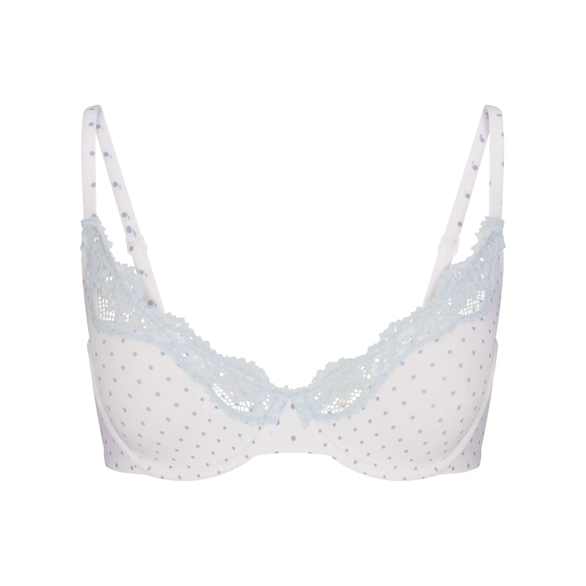 SKIMS FITS EVERYBODY LACE UNLINED SCOOP BRA