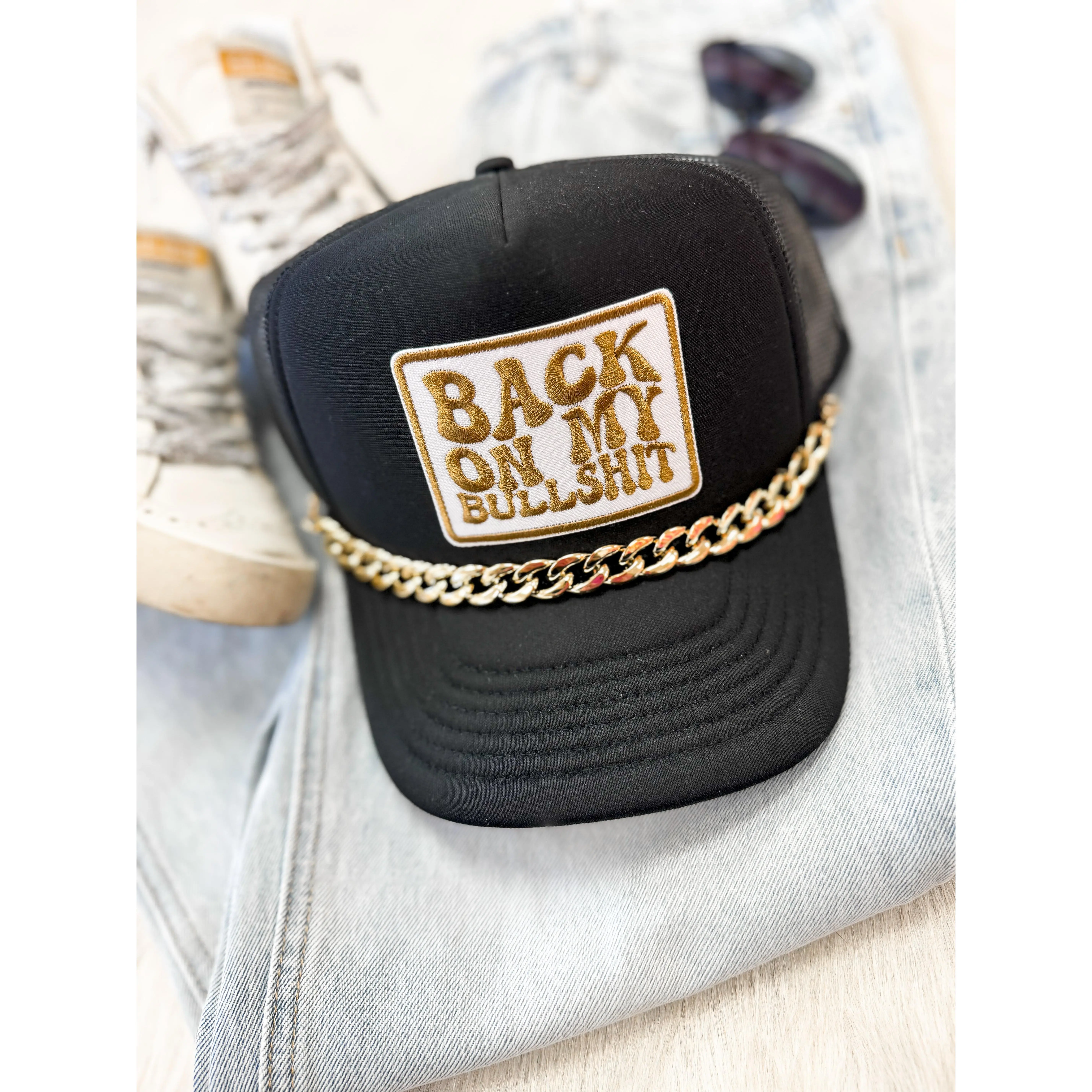 Back On My Bull*hit Trucker Hat