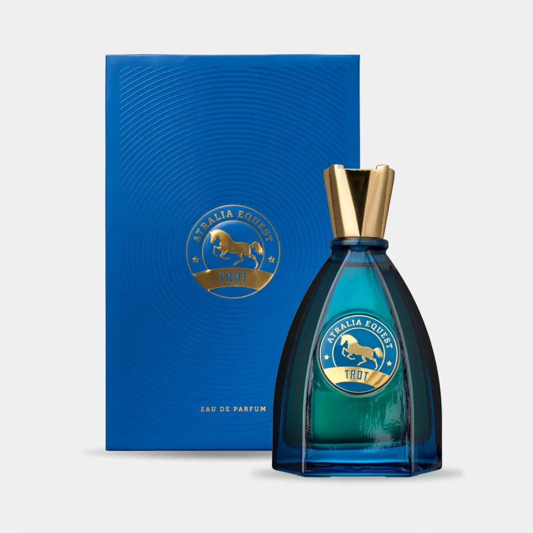 Atralia Equest Trot Long-Lasting Arabian Unisex Fragrance with Saffron, Lavender, Oud, Nutmeg, Musk & Patchouli