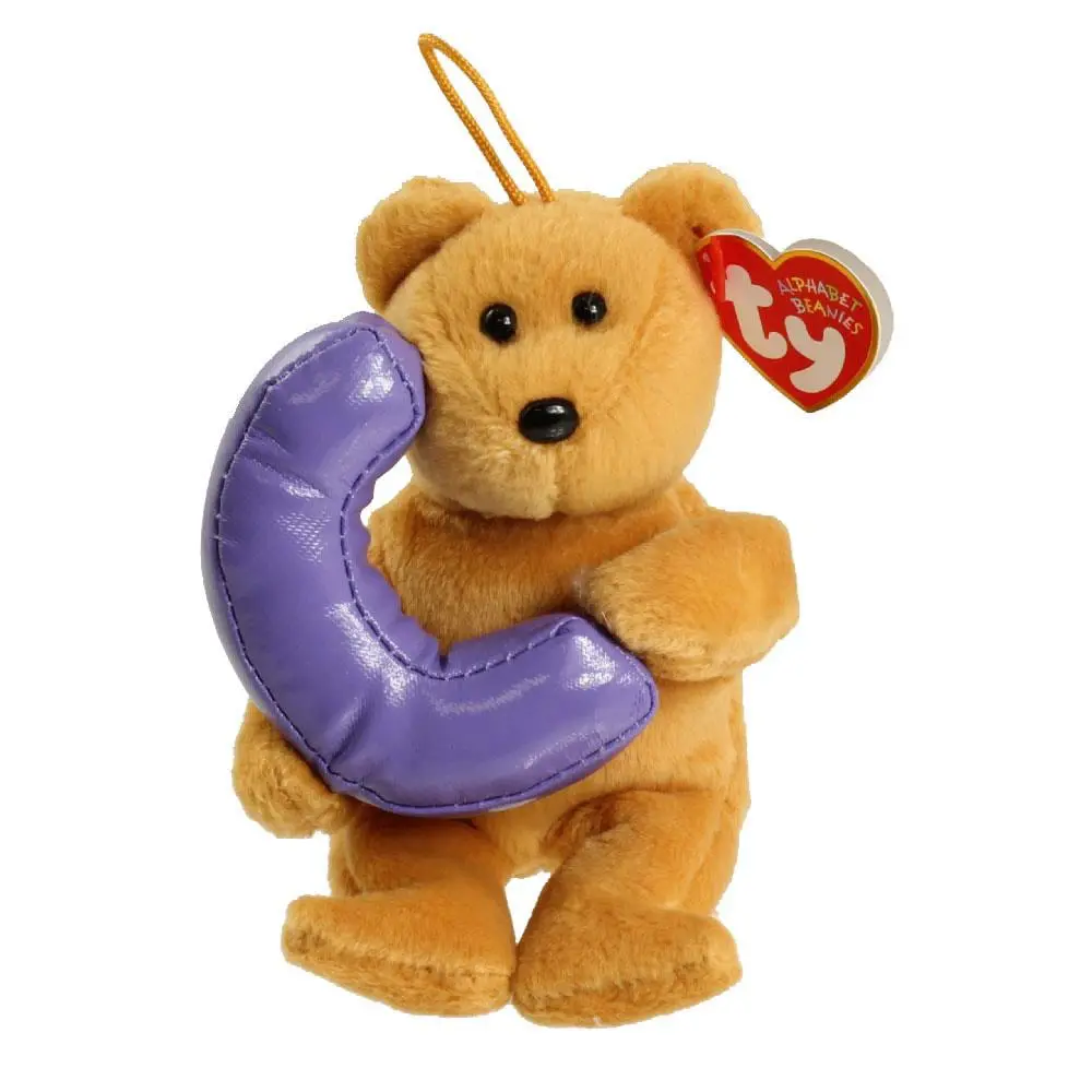 TY Alphabet Beanie Baby - C (5.5 inch) (2005) - MWMTs