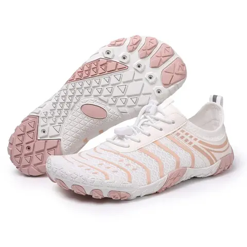 Elderly Anti-Slip Slip-On Sports Sneakers - Soft-Soled, Lightweight Comfy Mesh Shoes with Cushioned Pad, Shock Absorption for Foot Pressure Relief, Durable Walking Shoe, Walking Relaxed Footwear
