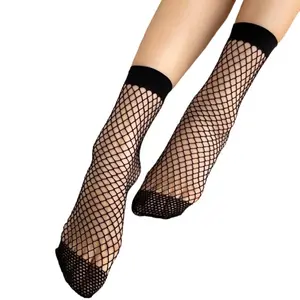 Women's Black Fishnet Socks - Perfect for Any Occasion - Underwear, Womenswear