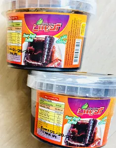 2 Tubes of Mini Rolls Wet and Juicy lavashak in Molasses Dried Dry