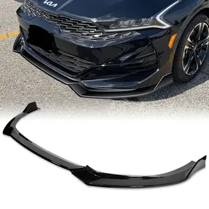 STP-Style Front Bumper Lip Body Kit Spoiler Compatible with 2021 - 2024 Kia K5 GT-Line Models Only Bumper
