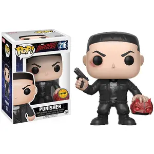 Funko Pop! Vinyl Figure Marvel Daredevil Punisher Chase Edition 216