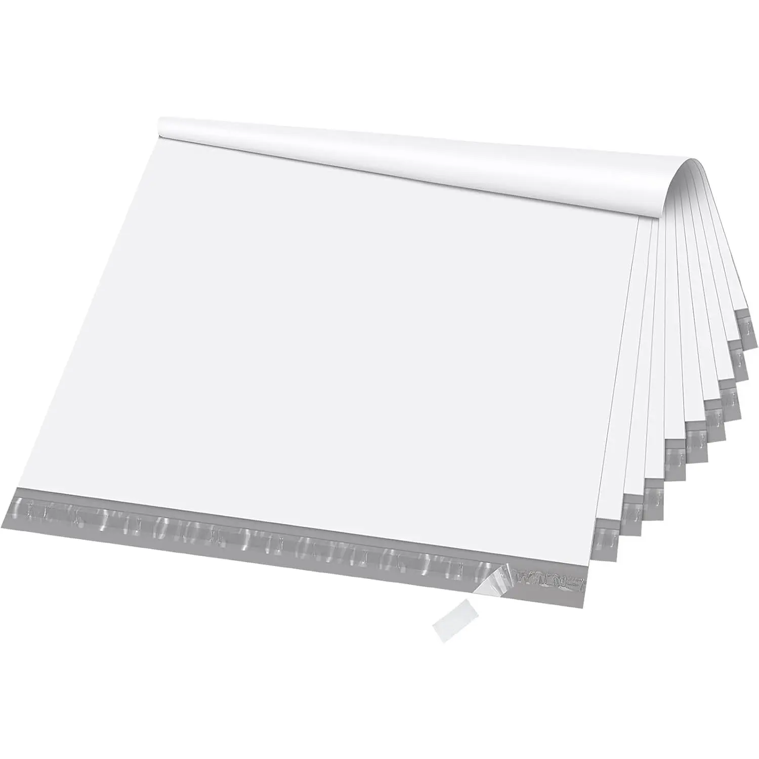 Extra Large Poly Mailers 24 x 36 Inch, 5 Pack XXL Shipping Bags with Strong Self-Seal Adhesive, Heavy-Duty Waterproof Mailing Envelopes for Clothing, Packaging, Storage, E-Commerce and Business Shipping, White