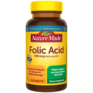 Folic Acid 400 mcg Tablets