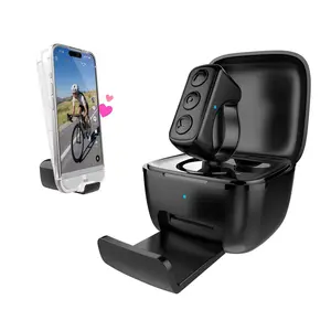 TikTok Scrolling Ring Phone Holder Remote Control for IOS Android Plastic Kindle APP Page Turner Selfie Video Record Feature