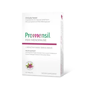Perimenopause Tablets for Healthy Hair Skin Nails with Biotin Red Clover Isoflavones Vegan Supplement for Menopause Relief Hormonal Balance Support Hair Growth Formula Dietary