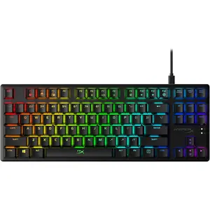 Hyperx Alloy Origins Core - Tenkeyless Mechanical Gaming Keyboard, Software Controlled Light & Macro Customization, Compact Form Factor, RGB LED Backlit, Linear Hyperx Red Switch,Black HP Inc.