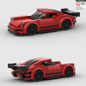 Limited Edition Porsche 911 Model Building Kit, Miniature Set, 165pcs Classic Racing Car Set, Perfect Gift for Speed Champions Fans & Collectors, Building Block Sets