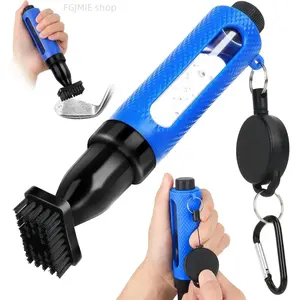 Includes shipping fee: 2-piece golf club cleaning brush set, portable retractable water brush with accessories, professional golf accessories for men and women