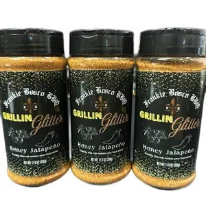 Frankie Bosco BBQ - Grillin Glitter - Honey Jalapeño Spice and Seasoning Flavor
