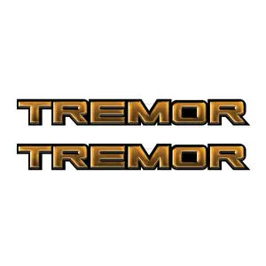 Tremor Package Truck Bed Side Decal Metal Sticker F150 F250