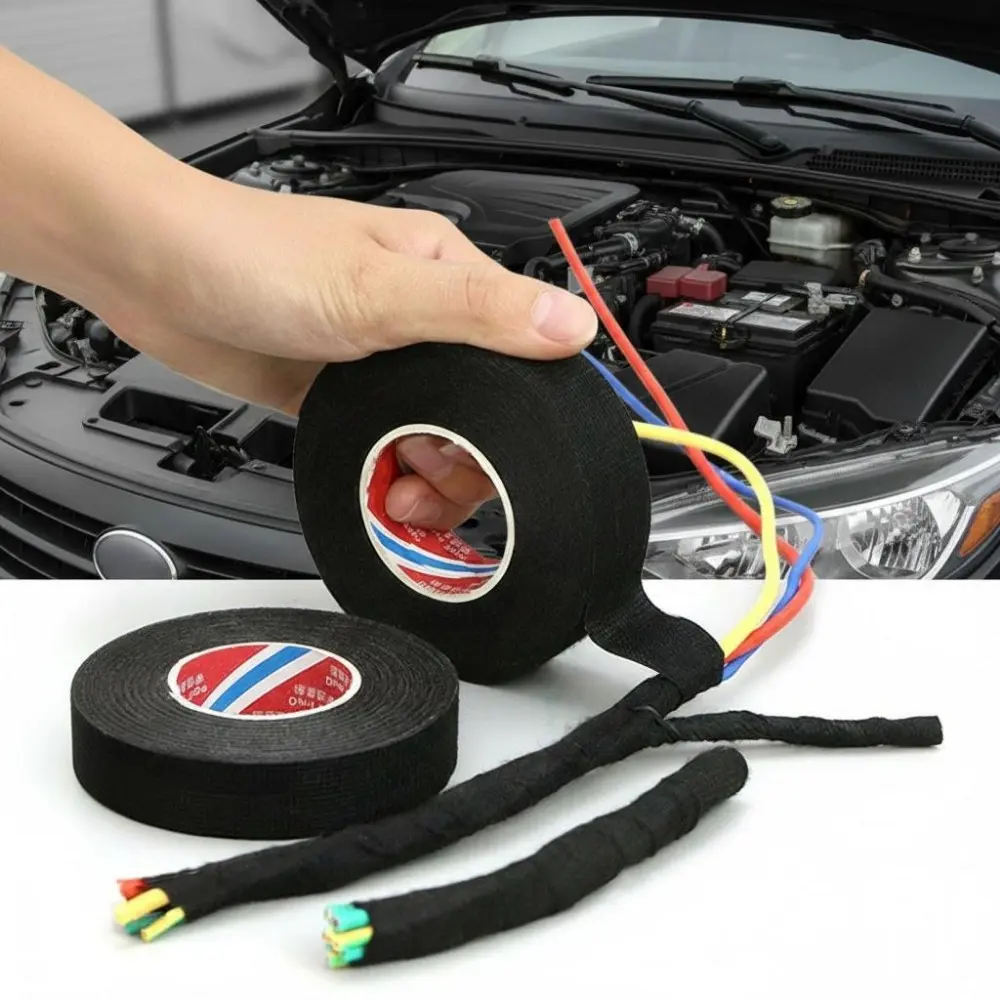 High-Temp Flame-Retardant Electrical Tape, Waterproof Automotive Harness Tape, Industrial Strong Adhesion Tear-Resistant Tape, Eco-Friendly Halogen-Free Wire Repair Tape, Emergency Circuit Insulation Tape, Industrial Adhesive Tape