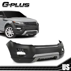Front Bumper Cover Fit For 2012 2013 2014 2015 Land Rover Range Rover Evoque G-PLUS