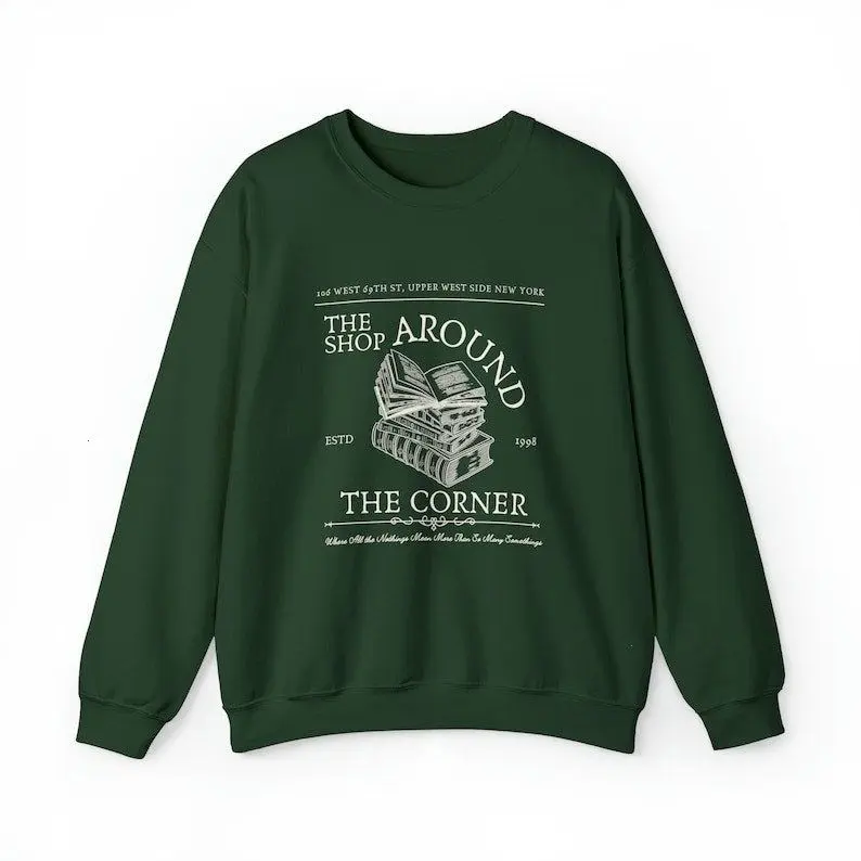 [Sale off up to 50%] The Shop Around the Corner Sweatshirt, You've Got Mail Shirt, Meg Ryan, Tom Hanks, Shopgirl, 90s Movie Shirt, Cute Fall Shirt, Nora Ephron