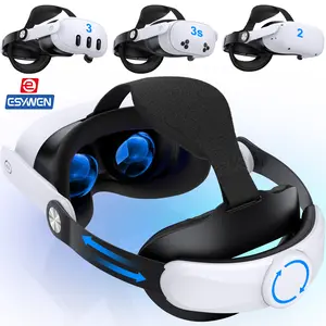 ESYWEN Advanced Adjustable VR Head Strap for Meta Quest 2/3/3S – Precision Fit, Comfort Design & Quick-Release Hinge