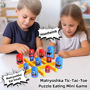Tic-Tac-Toe Board Game Puzzle toys for party family game Parent-child Interactive Competition birthday gifts for kids juegos