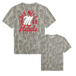 Ole Miss Rebels Comfort Colors Mascot Overlay T-Shirt, 3D Mossy Oak Camo T Shirt, Style Camo 3D Hunting T Shirt, Gift For Him For Her