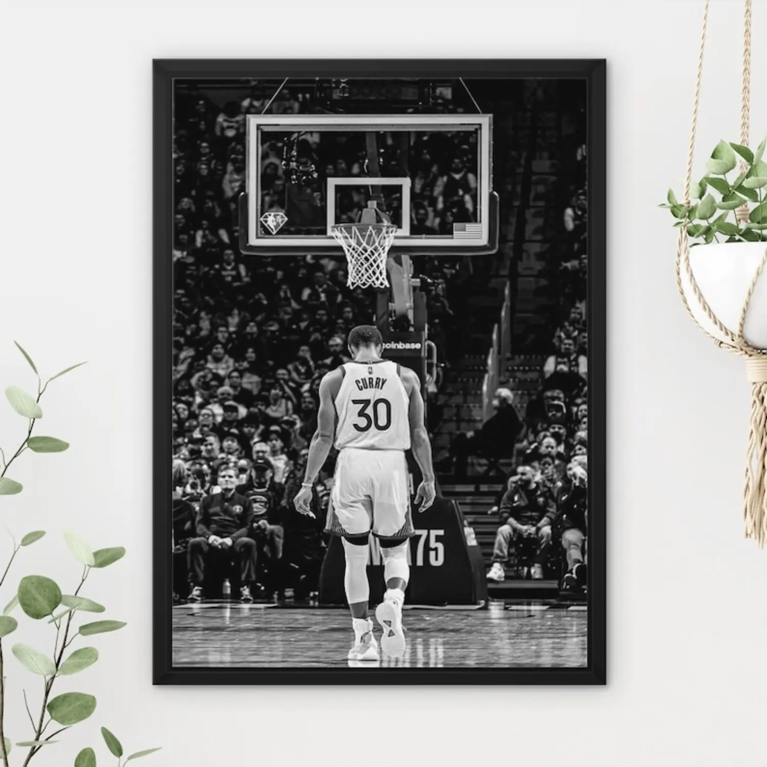 Curry Poster, Basketball-Themed Print, Basketball Canvas Art, Sports-Themed Wall Art, Inspirational Sports Poster, Sports Decor