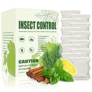 Mouse & Insect Repellent Pouches Natural Eco-Friendly Non-Toxic Rodent Control for Home Kitchen & Outdoor Use Safe for Family and Pets