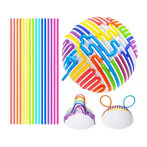 Stress Relief Silicone Sensory Activity Ball, Educational Toy Stress Reliever, 3D Ball, Holiday Gift, Anxiety Reduction, Sensory Bundle