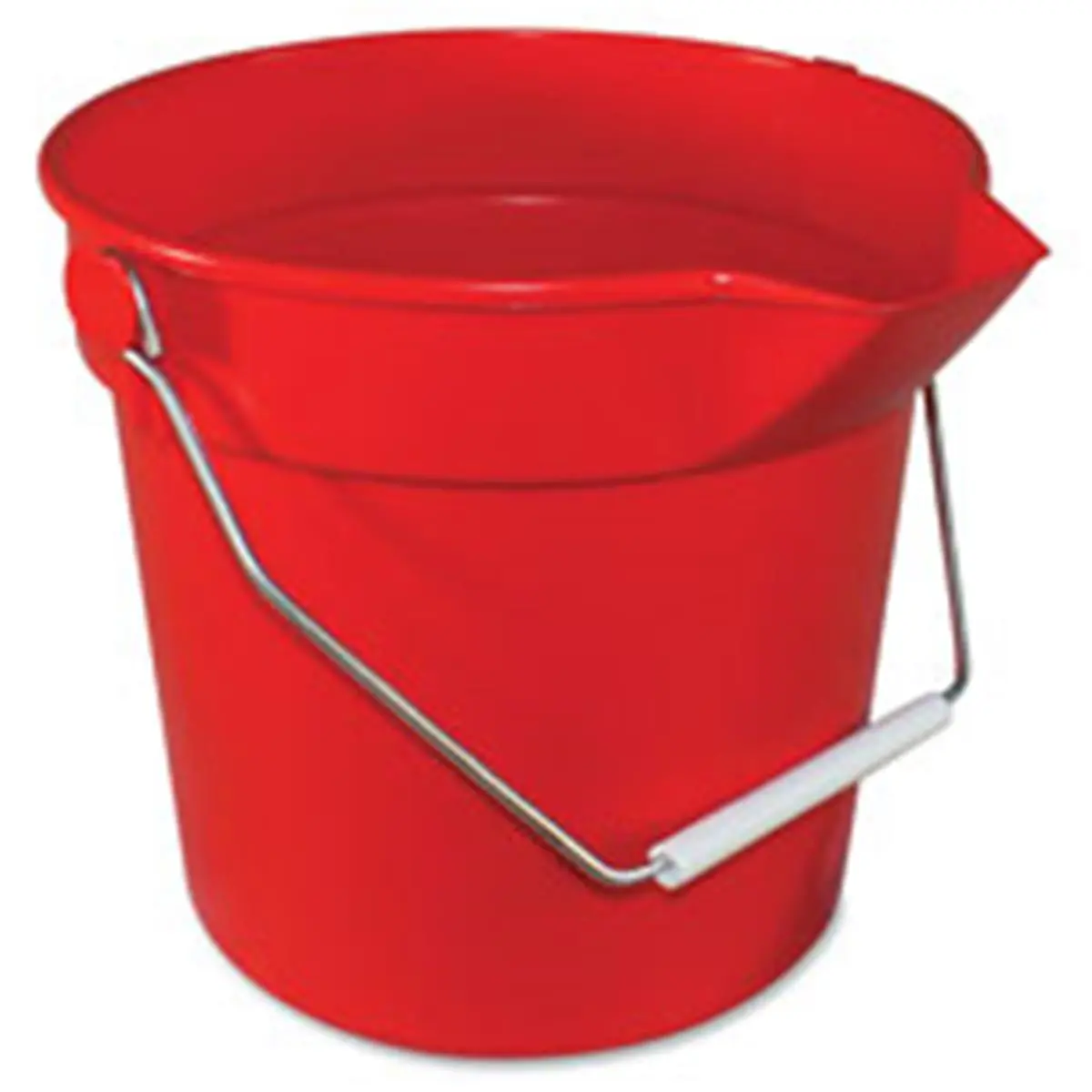 212 MAIN Deluxe Heavy Duty Cleaning Bucket - Gray, 10.3x11 in, High-Density, Molded Spout