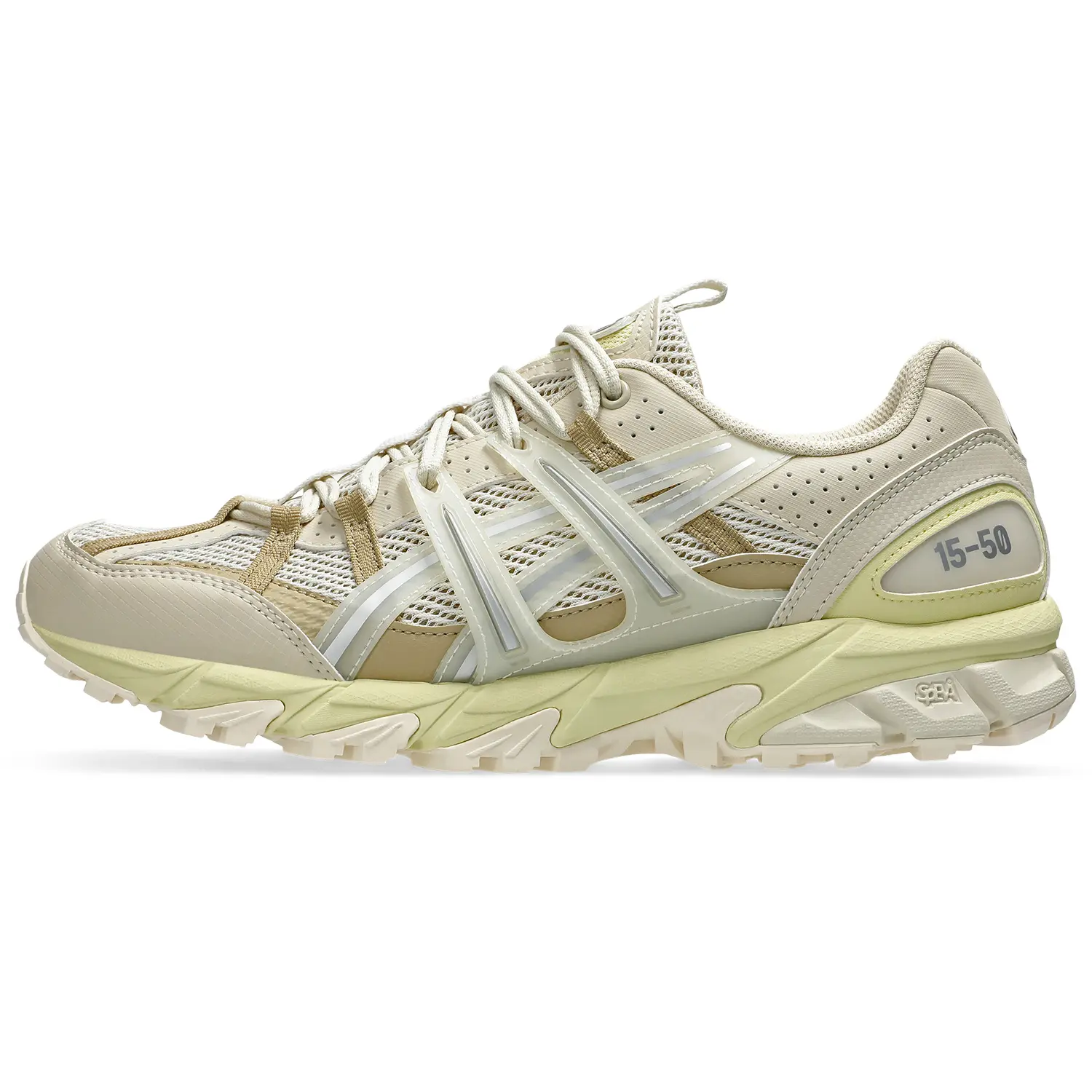ASICS GEL Sonoma 15 50 Vanilla Pale Oak Comfort Low Top Sneakers Unisex 1203A488-250
