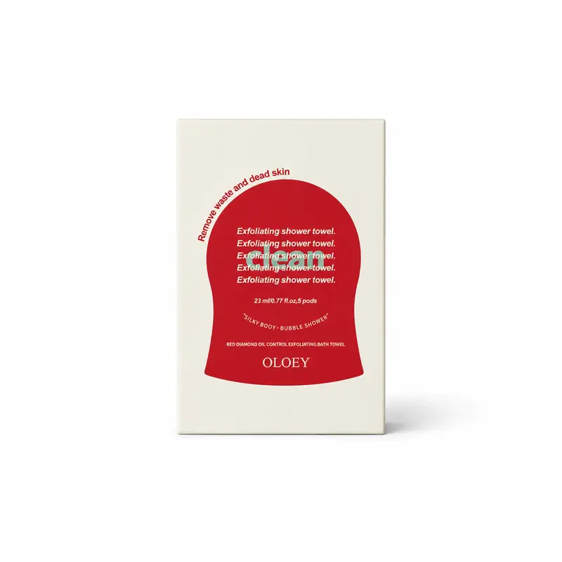 Red Glove body scrub body scrubber exfoliating body body wash exfoliating shower soap pouch rough bumpy 5 pack Body scrub, body wash, bar soap; hydrating and smoothing for soft, supple skin.