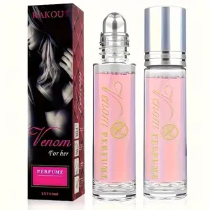 3pcs Pheromone Perfume for Women to Attract Men,Venom Pheromone Perfume,Roll-On Infused Essential Oil Perfume Cologne,10ml Concentrate Body Perfume Oil