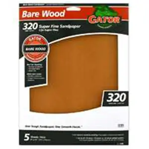 212 MAIN 320 Grit Super Fine Sandpaper, 5-Pack Value Set, Suitable for Hand or Machine Use (Automotive & Motorcycle Paint Care)