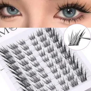 10 Pairs 12mm Fox Cluster False Eyelashes, Natural Look, Daily Makeup, Enhance Eye Size, Individual Fake Lashes, Precision Application, Fluffy Eyelash Clusters