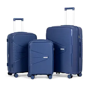 AAIVV 3-Piece Aesthetic Luggage Set / 3-Piece Aesthetic Suitcase with TSA, Airline-Approved Hard Shell Expandable Double Spinner Rolling Wheels Suitcases for Lightweight Travel (28in24in20in)