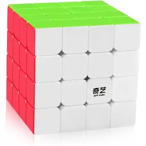 Stickerless 4x4 Speed Cube 4x4x4 Magic Puzzle Toys Educational Gifts for Kids