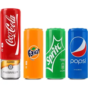 Silicone Can Covers that Look Like Soda for 12 oz Skinny Cans (4-Pack), Beer Cozy as Gifts, Reusable Seltzer Sleeves for Outdoor, Golf, and Parties (12 oz / 355 ml Slim Drink Covers, Mixed Color)