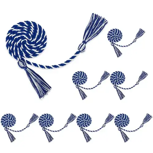 Royal Blue & White (8pcs)