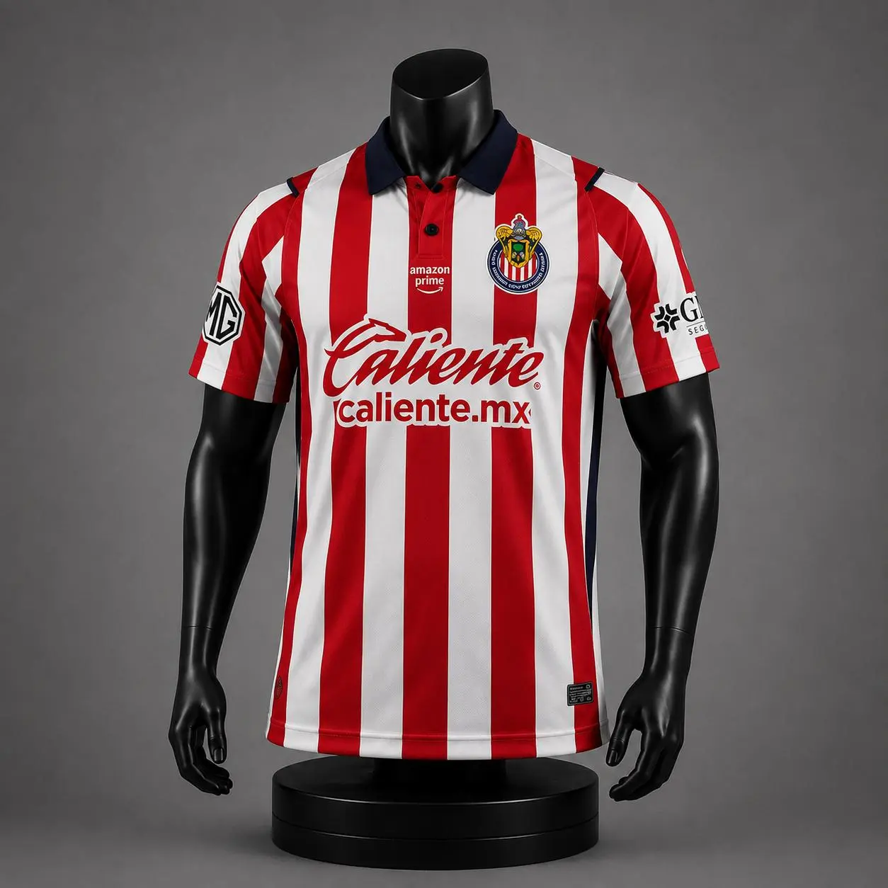 Chivas 26-27 Home Soccer Jersey Breathable Game Day Sports Shirt Liga MX Fan Gear