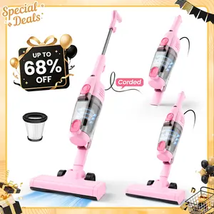 [DealsForYouDays] INSE R6X Corded Stick Vacuum, 15KPa Suction with 600W Motor, Ultra-Lightweight Bagless Upright Vacuum with Handheld for Home Hard Floor Hardwood Floor Pet Hair Car Cleaning home cleaning tools home appliances pet lovers