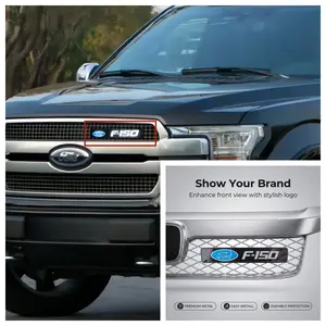 LED Car Hood Grille Emblem Light - Fits Ford F-150/Mustang/Explorer/Ranger, No-Drill Installation, Plug & Play, Upgrade Vehicle Grade