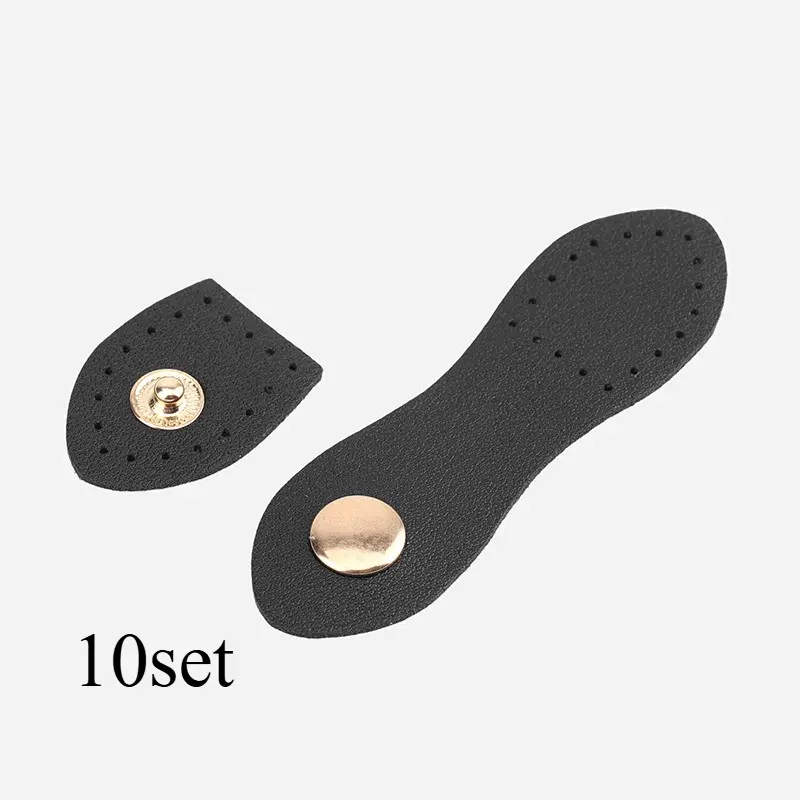 10set Heavy-Duty Bag Clasps with Metal Rings - Secure Closure, Compatible with Handbags, Wallets, Laptop Bags, DIY Crafts - Durable Sewing Projects, for Professional & Personal Use, Wallet Making, Decorative Hardware, Reliable Fasteners