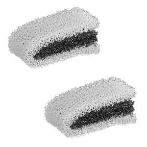 OASE BioCompact Activated Carbon Filter Foam Set Black, White 1ea/2 ct