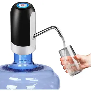 5 Gallon Water Bottle Dispenser, USB  Water Bottle Pump, Electric Drinking Portable Water Dispense for 2-5 Gallon, Low Noise Water Jug Dispenser,Water Bottle  for Kitchen Camping