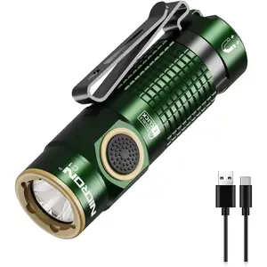 Christmas Deals Nicron,1200 Lumens,EDC,Flashlight,with Magnet,C1,Type-C Rechargeable,Pocket,Light,Compact,High Lumens,Handheld Light,C1,Mini Flashlight,7 Modes,Outdoor,2025,NicronC1,