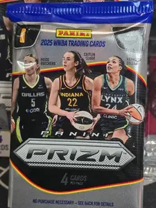 2 (TWO) PACKS - 2025 Panini Prizm WNBA Basketball 6-PACK Blaster (Ice Prizms!)