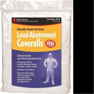 Buffalo Industries 68441 10 x 15 in. Large Lead Abatement Coverall