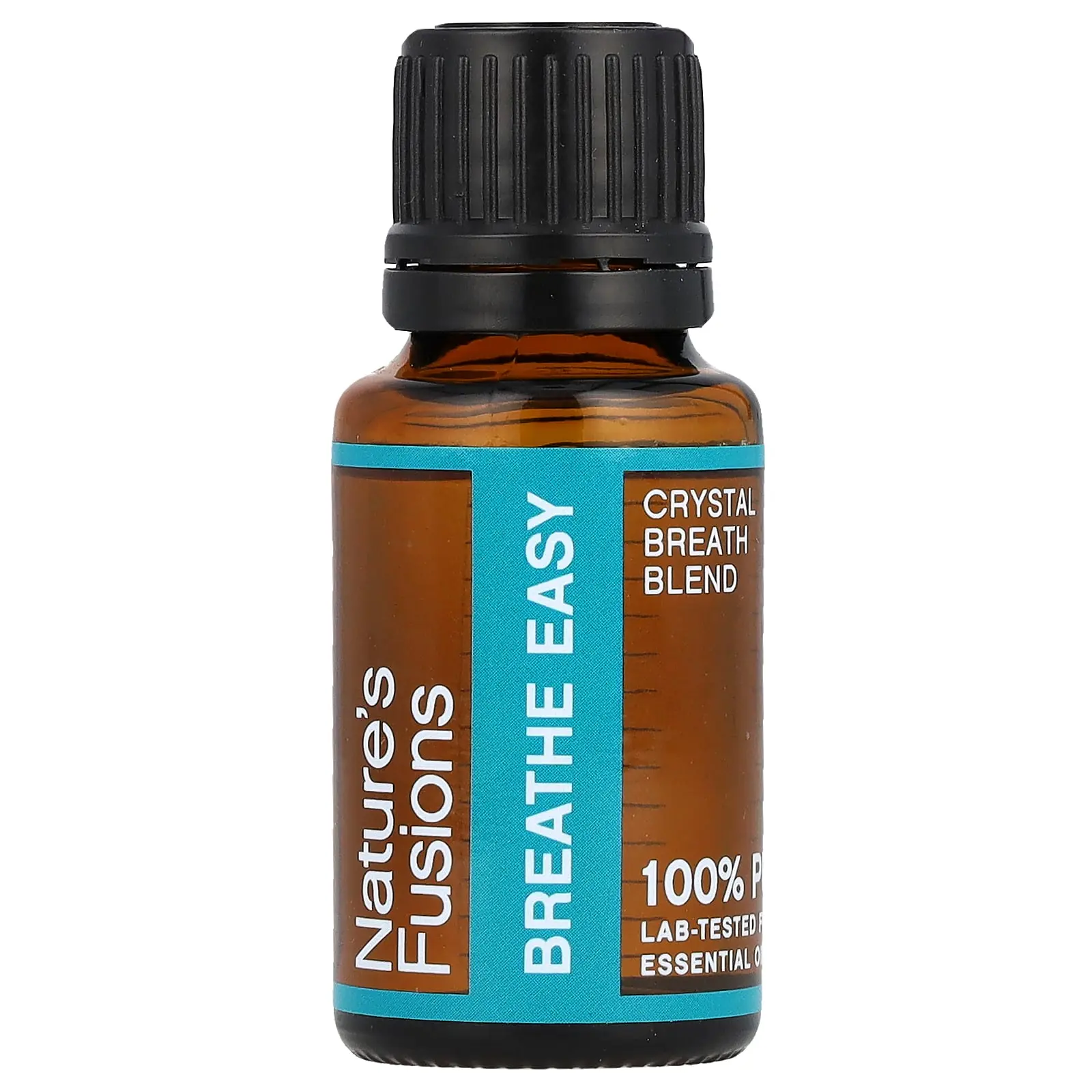 Nature's Fusions 100% Pure Essential Oil, Breathe Easy , 15 ml
