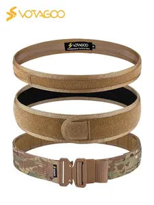Votagoo 2 Inch Laser Cut Belt with Quick Release Buckle and Molle System, Waistband for Tactical Use, Durable Military Style