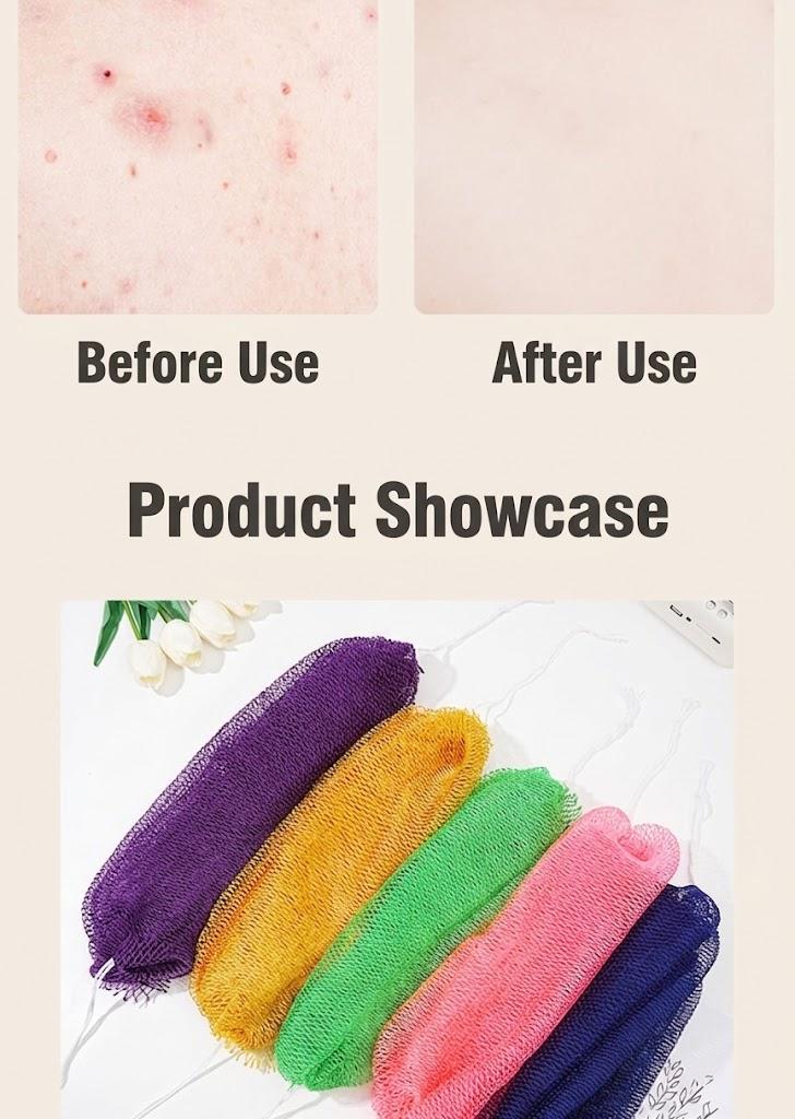 African Exfoliating Net Sponge, Ethically sourced from Nigeria, real authentic net sponge,Exfoliate Porous Hygiene Dries Quickly Skin Exfoliation Nature