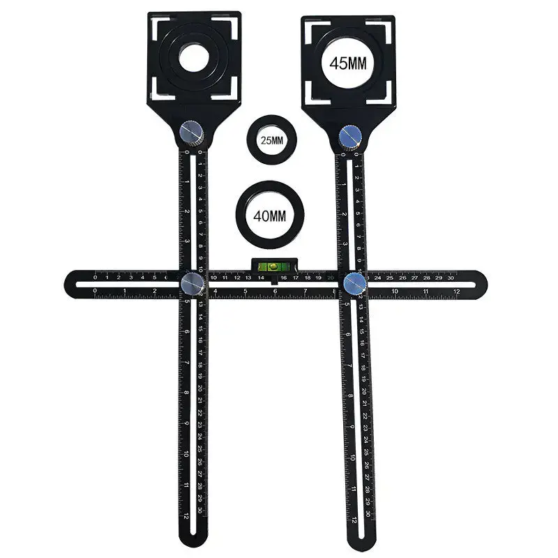 Adjustable Tile Hole Locator Tool for Tiling Work